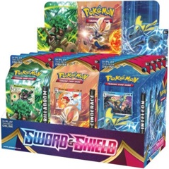 Pokemon SWSH1 Sword & Shield Base Set Theme Deck Display Box